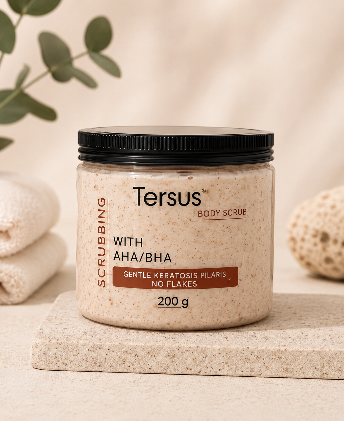 تيرسوس سكراب الجسم بـ AHA/BHA - Tersus Body Scrub - 200 جم