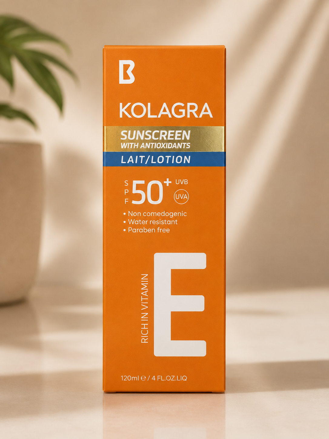 كولاجرا واقي شمس لوشن SPF50+ (لايت/لوشن) - Kolagra Sunscreen Lait/Lotion with Antioxidants
