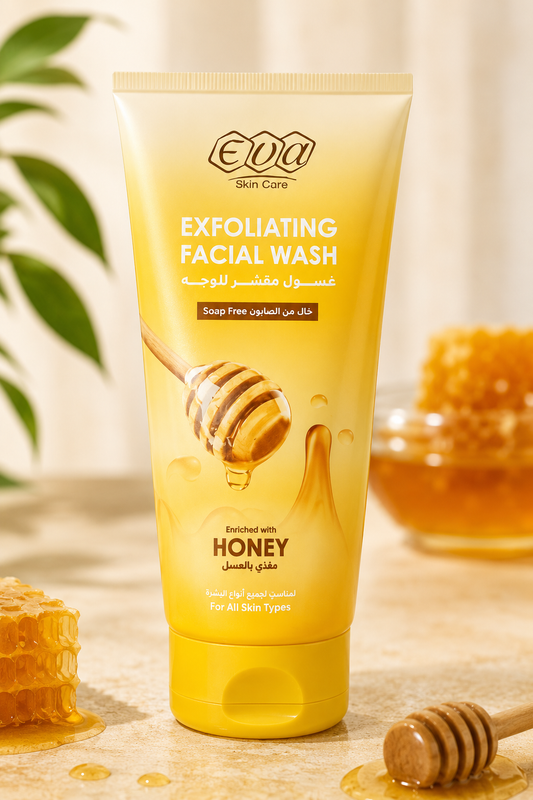 إيفا غسول مقشر بالعسل - Eva Exfoliating Facial Wash - 150 مل