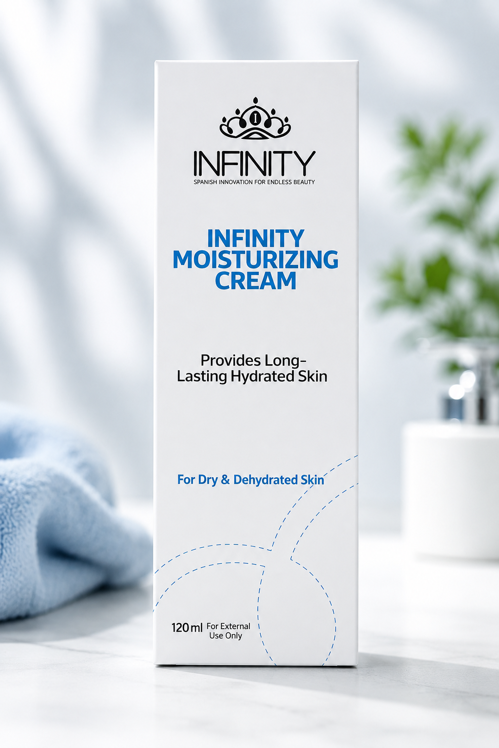 إنفينيتي كريم مرطب مكثف للبشرة الجافة - Infinity Moisturizing Cream - 120 مل