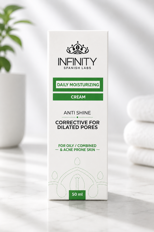 إنفينيتي كريم يومي مطفي للبشرة الدهنية - Infinity Daily Moisturizing Cream Anti Shine - 50 مل