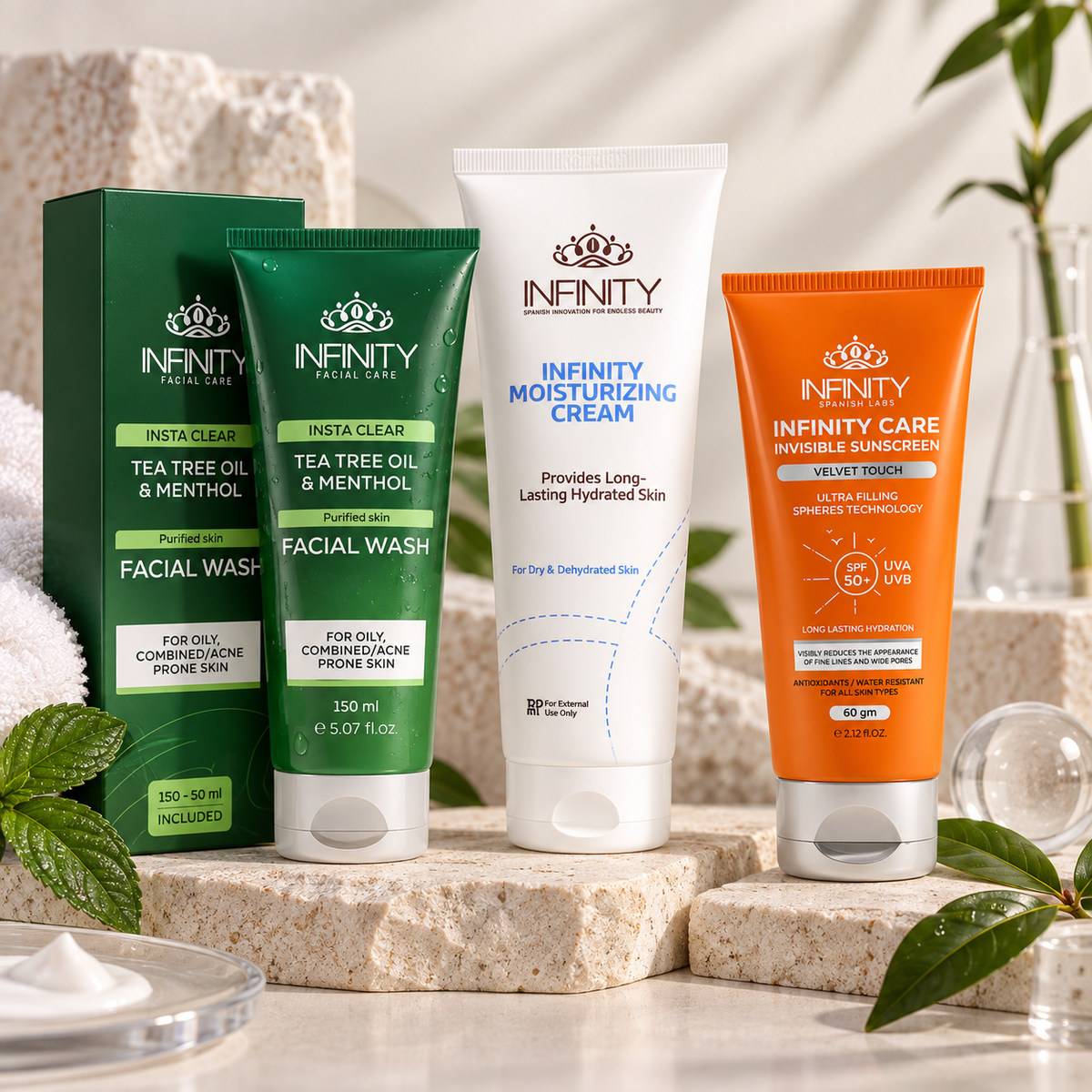 Infinity Daily Skin Routine