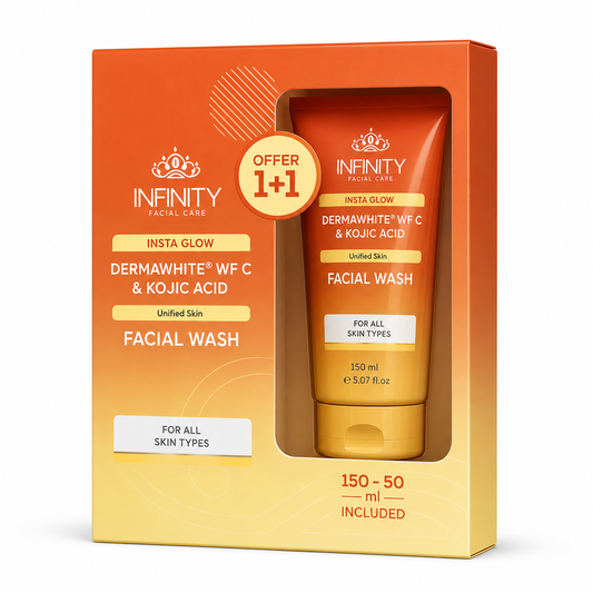 إنفينيتي إنستا جلو غسول مبيّض - عرض 1+1 - Infinity Insta Glow Facial Wash - 150مل+50مل