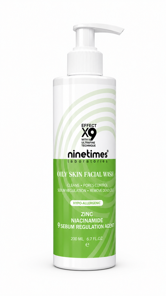 ناين تايمز غسول للبشرة الدهنية - Ninetimes Oily Skin Facial Wash - 200 مل