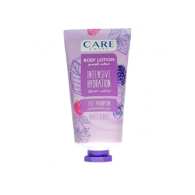 Care & More لوشن الجسم سريع الامتصاص بالتوت المشكل – 150 مل